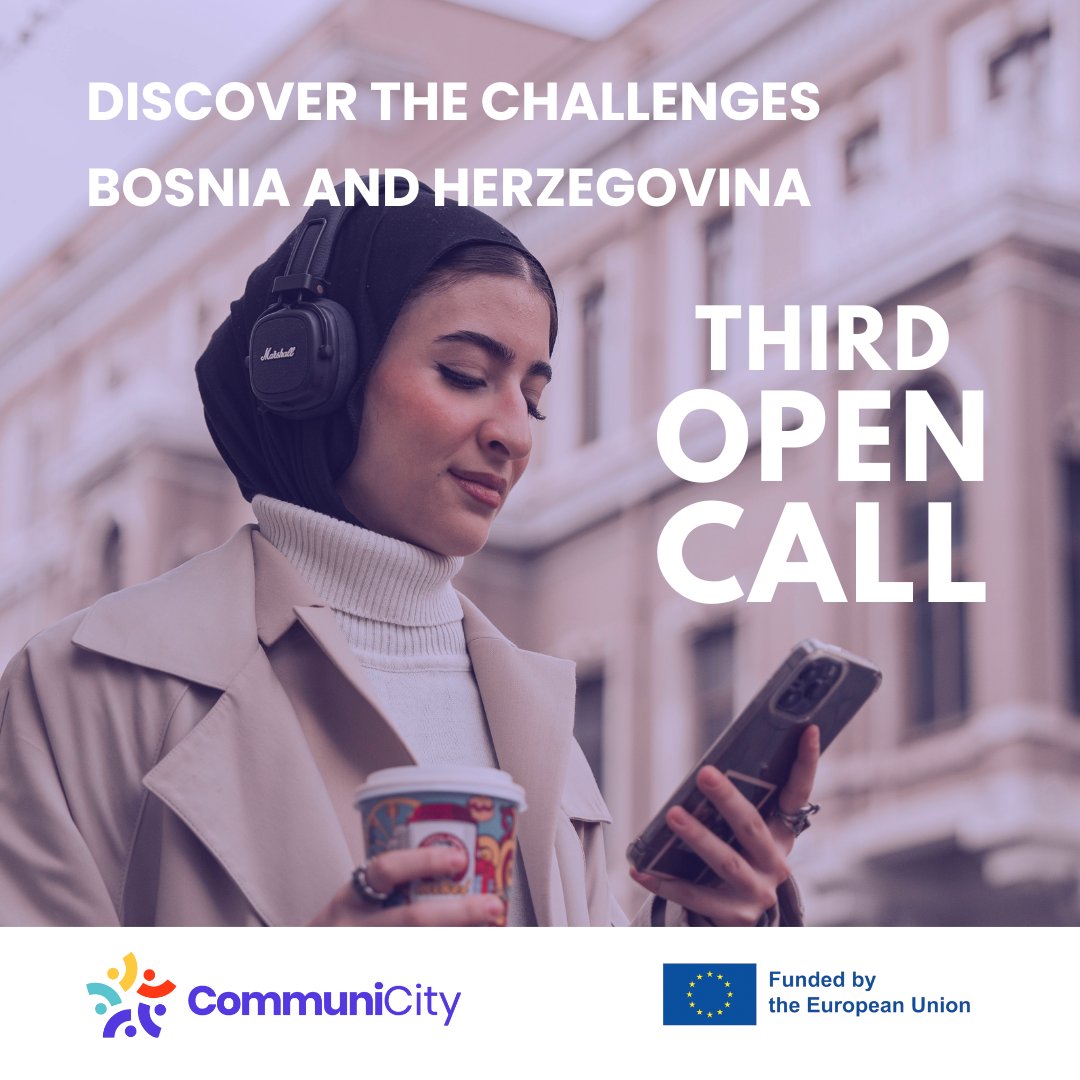 communi_city's tweet photo. ๐๏ธBosnia and Herzegovina is looking for tech innovators!
๐๏ธJoin Sarajevoโs mission to create a sustainable, inclusive future through tech
๐Discover the challenges: https://t.co/kuWXHXNfv2
#CommuniCity #OpenCalls #Innovation #SmartCities #SmartCommunities #TechforGood #Sarejevo https://t.co/xjAMX0hWXG