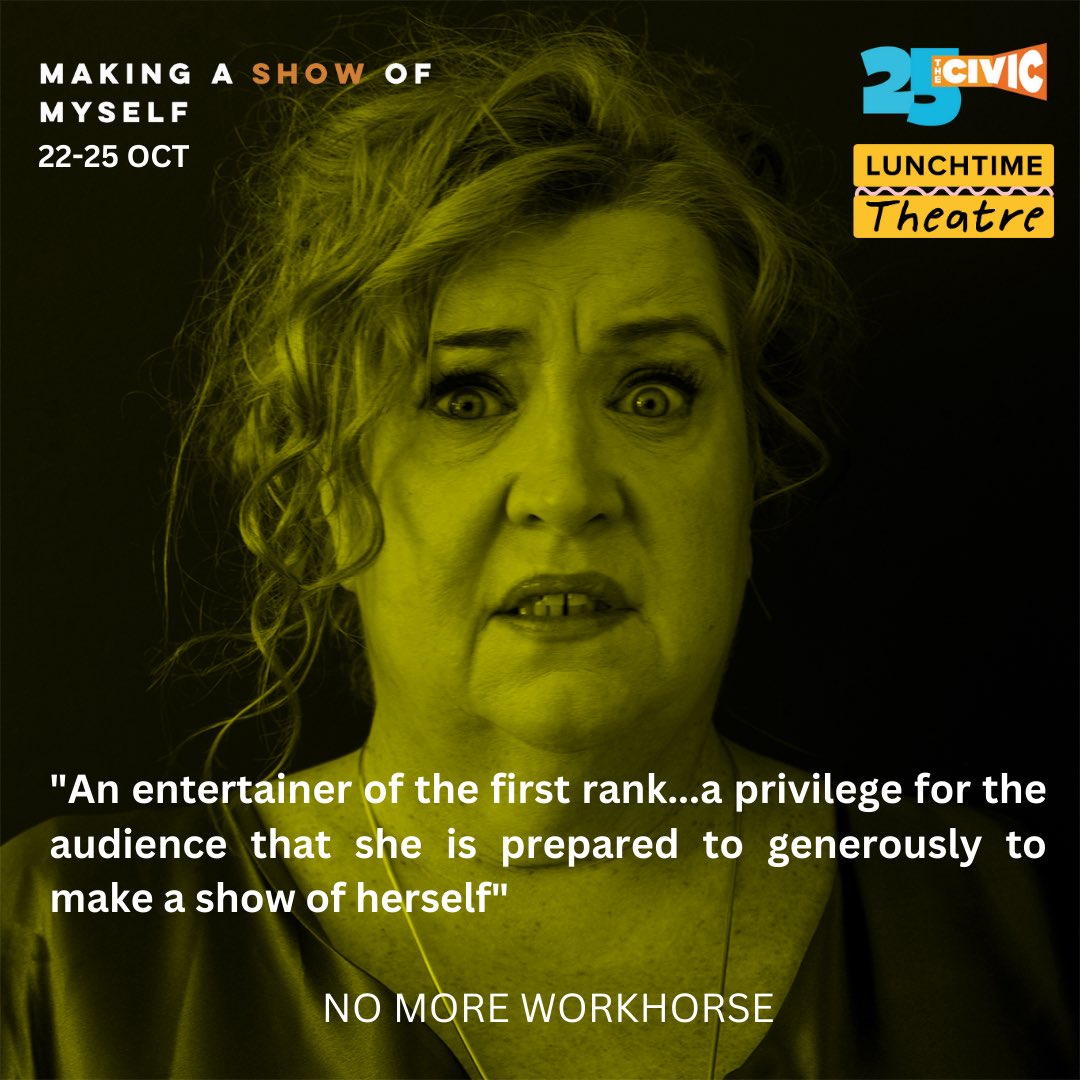 ✨8 days until we land <a href="/civictheatre/">The Civic</a> ✨

In a modern twist on a beloved Irish pastime, raconteur and international story expert <a href="/marykaterose/">MaryKateOFlanagan</a> makes a case for the profound impact storytelling has on our lives. 

📆22-25 Oct
🔗Tickets: civictheatre.ie/whats-on/makin…