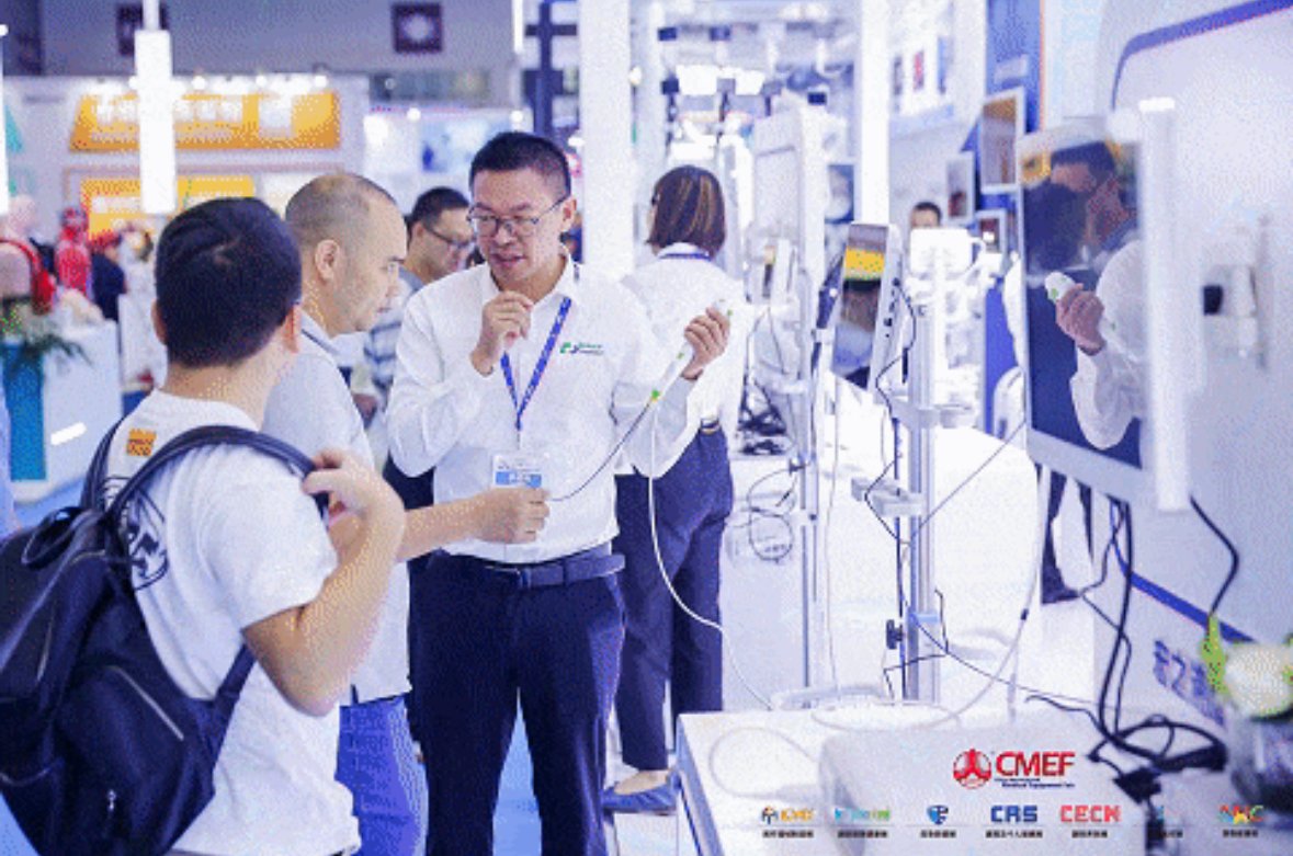 sz_mediagroup's tweet image. The future of healthcare is now! #Shenzhen welcomes the world to #CMEF2024, a global gathering of medical innovators showcasing cutting-edge technology in robotics, IoT, and more. Witness the future of healthcare! #MedicalInnovation #100AdventuresInShenzhen