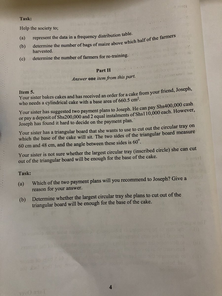The new curriculum UCE Math exam is here! How many numbers would you attempt as an Old curriculum product ?