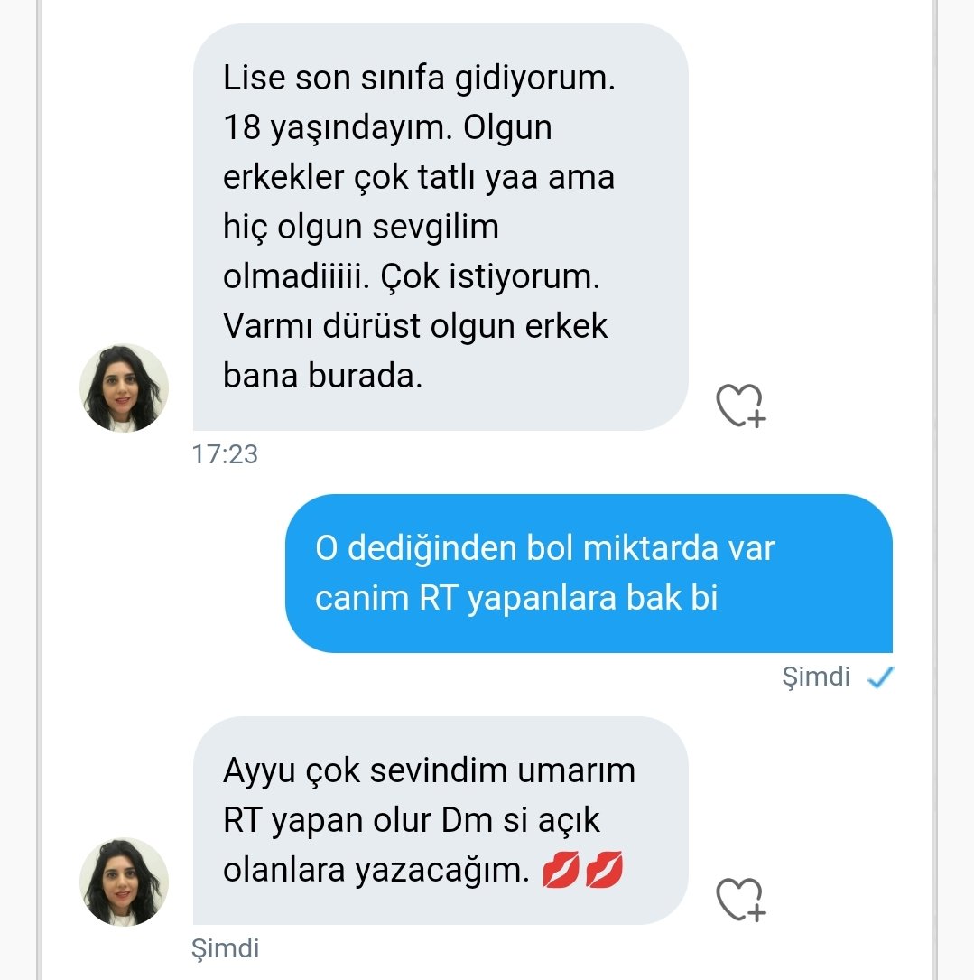 18 yaşında çıtır liseli olgun sevgili arıyor.