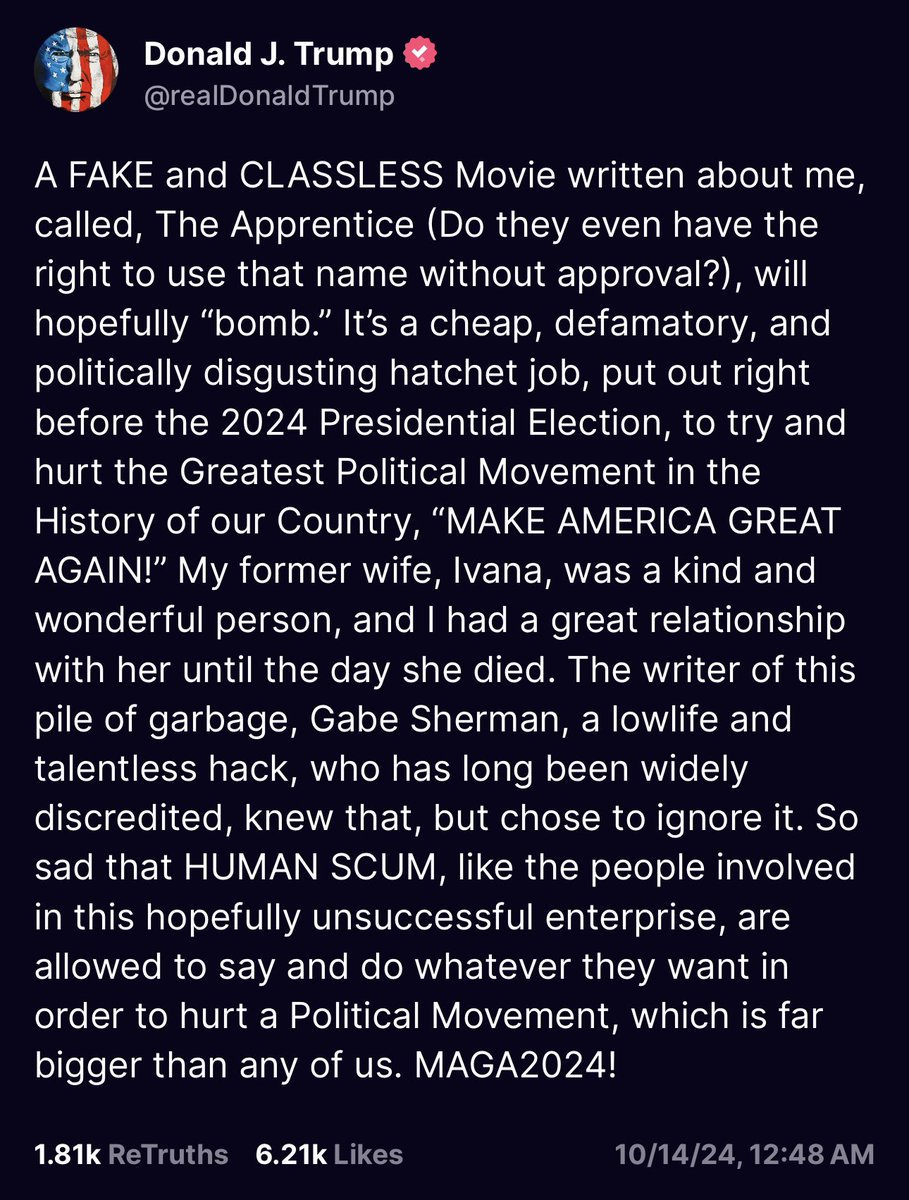 He pretty much made this sound like the greatest movie of all-time.