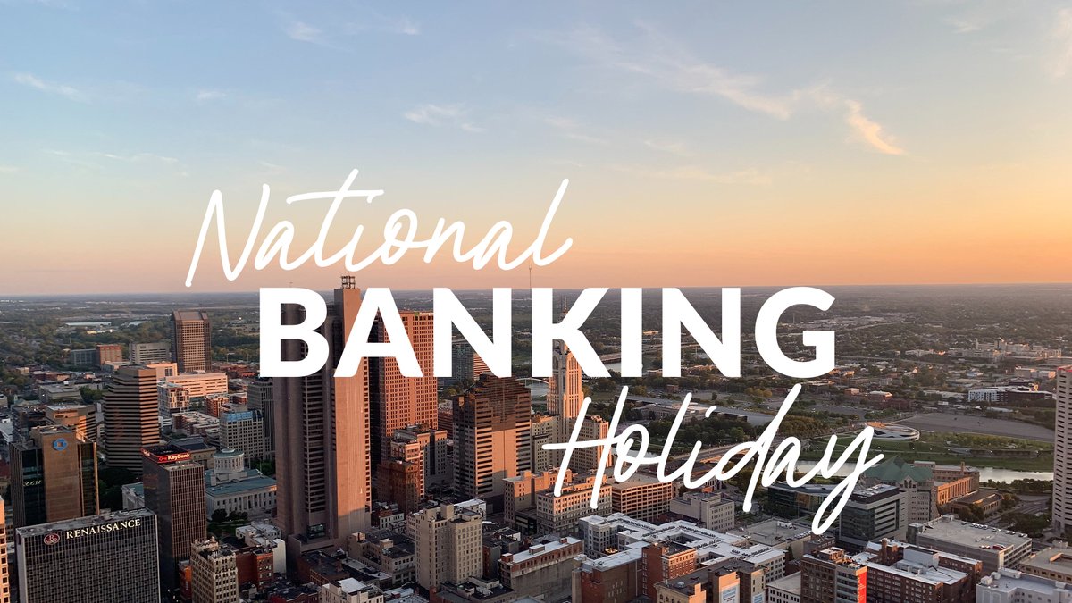 CDFcapital's tweet photo. CDF Capital offices are closed today for the national banking holiday. https://t.co/YA9fUEEq64