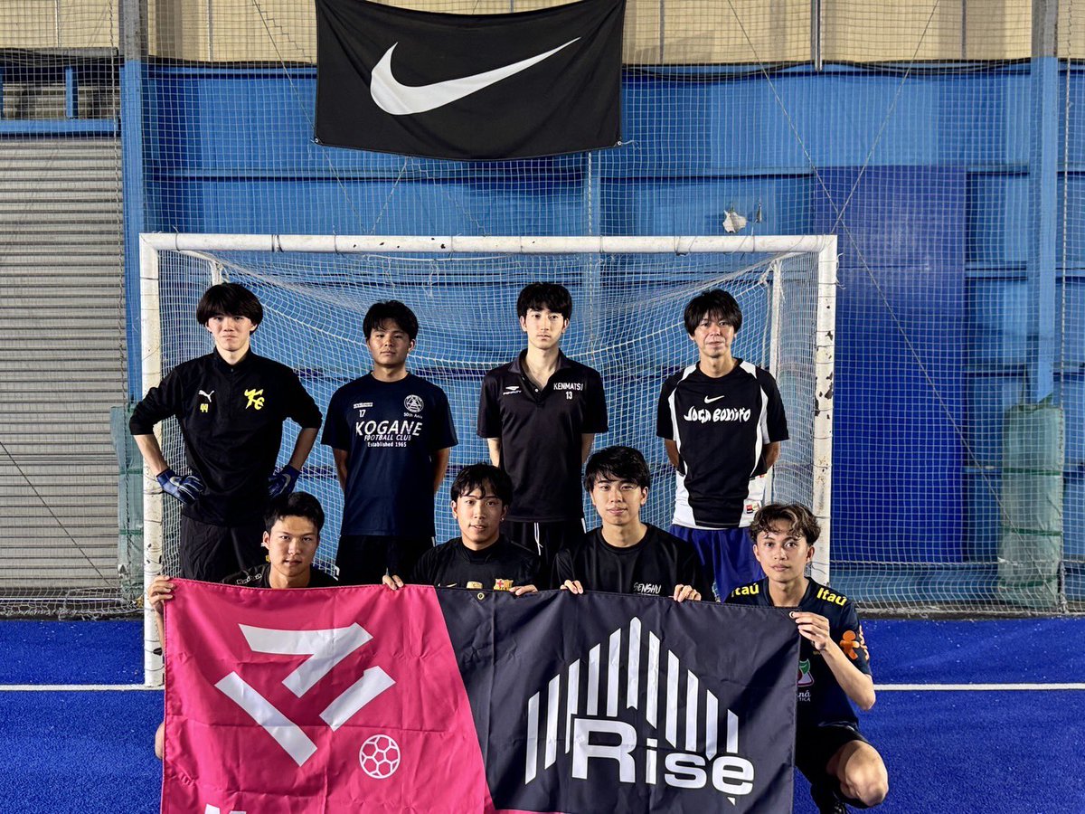 matsudofcCUP's tweet photo. 第2回MCFC主催ライズカップ
出場チーム紹介

優勝チーム
常中OB

#MCFC主催ライズカップ
#ライズカップ
#フットサル
#松戸
#松戸シティfc
#株式会社ライズ https://t.co/Qnb5TB4qqX