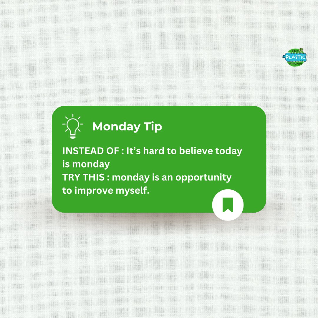 Monday is here, a fresh start to make small, sustainable choices that truly count! Every step we take to reduce waste brings us closer to creating a community that gives back to our planet and regenerates what we take. 
What’s one small change you’re making today?