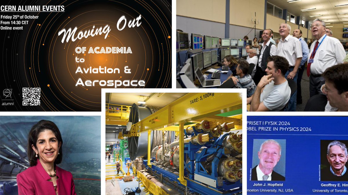 cernalumni's tweet image. Weekly news: Winners of #FavoriteCERNphoto announced, Moving Out of Academia to Aviation &amp;amp; Aerospace, two slots left for CERN Alumni visit to UN Vienna, Copenhagen alumni meet-up, story of the LHC, this year’s Physics Nobel Prize winners. 
👉 Read more: alumni.cern/news/2192474