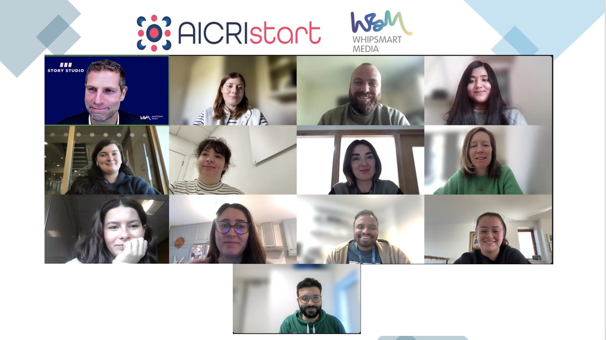 All-Island Cancer Research Institute (AICRI) (@alcriproject) on Twitter photo This morning, #AICRIstart PhDs and Postdocs, took part in the second episode of Story Studio with <a href="/jonathan_mccrea/">Jonathan McCrea</a> from <a href="/whipsmartie/">Whipsmart Media</a>
Participants applied last week’s insights to craft stronger, more engaging stories. This progress reflects AICRI's core value of fostering This morning, #AICRIstart PhDs and Postdocs, took part in the second episode of Story Studio with <a href="/jonathan_mccrea/">Jonathan McCrea</a> from <a href="/whipsmartie/">Whipsmart Media</a>
Participants applied last week’s insights to craft stronger, more engaging stories. This progress reflects AICRI's core value of fostering