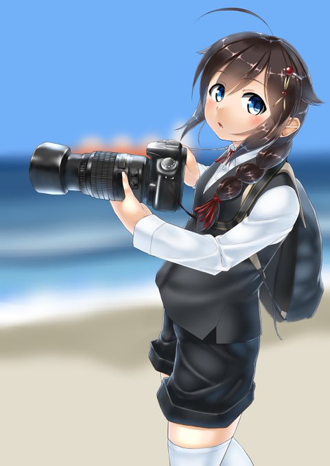 コレは昔描いた自分の愛機を時雨に持たせたヤツ 