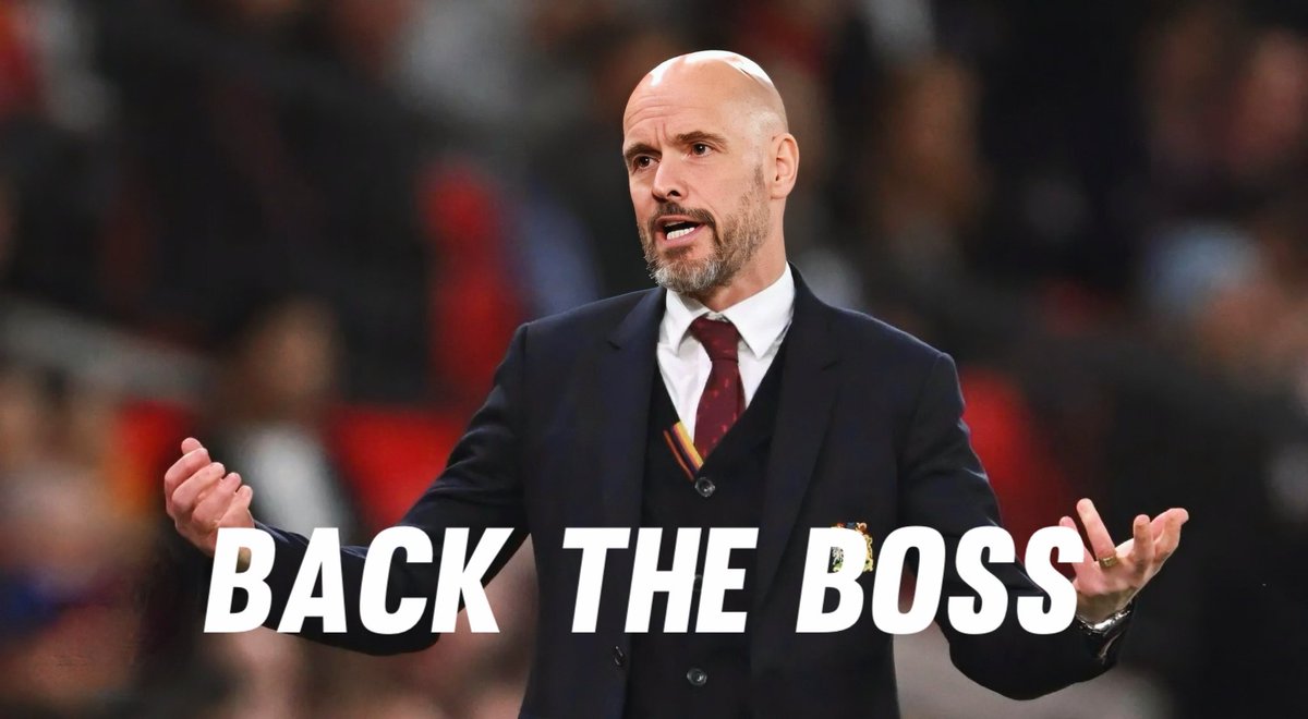 petesunitedPOV's tweet photo. Rumours are that the boss is back to take training today!

Time to drop all the agendas and get behind the boys and the boss for Brentford on Saturday 

Let’s be positive and back them

#GlazersOut #ETHin https://t.co/bNzNvsa7uf
