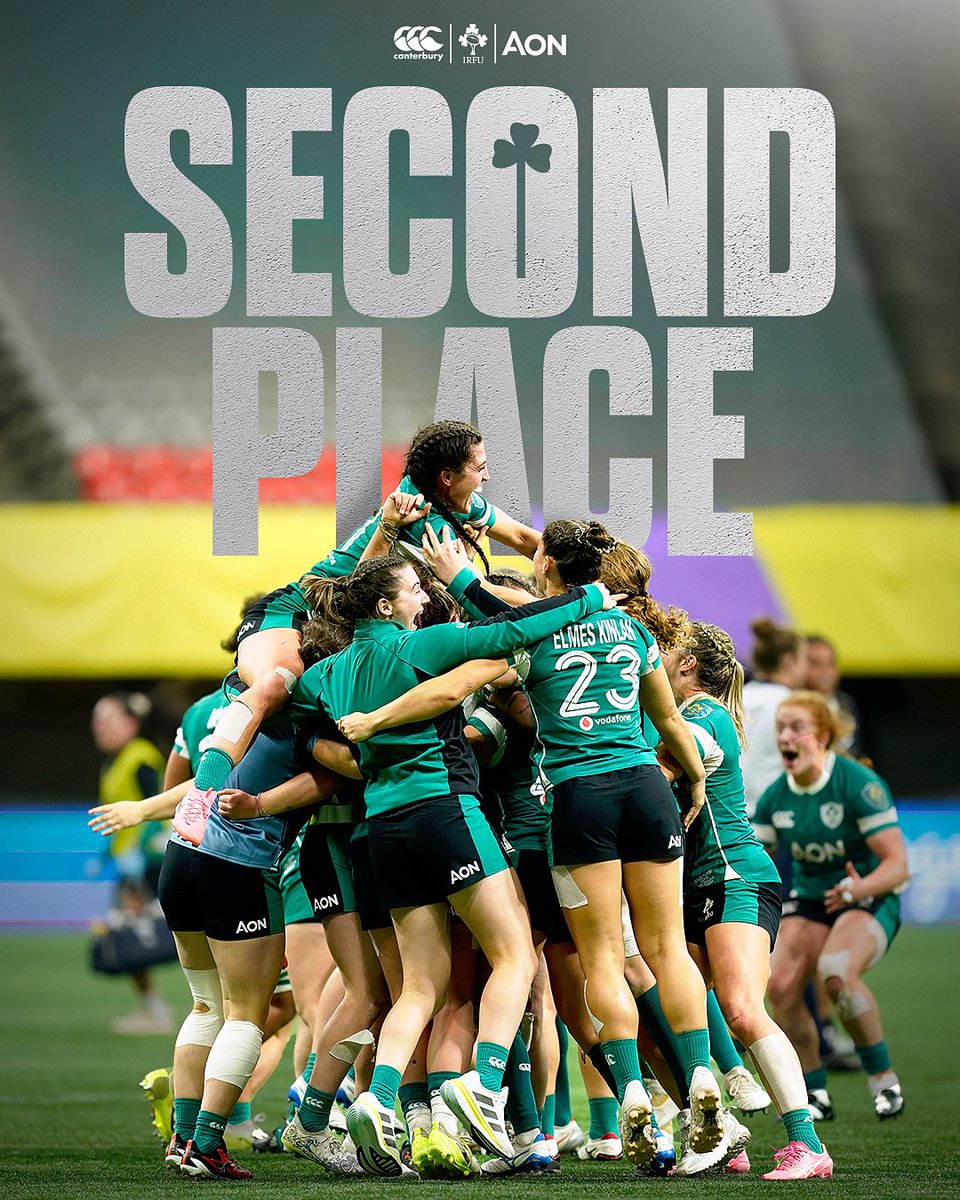 Last year Amb Milton had the honour of meeting an inspiring group of women dedicated to establishing Ireland as a leader in women's rugby. A year on, they’ve proven their talent and determination with an impressive 2nd place finish at <a href="/WXVRugby/">WXV</a>! 💪🏉💚
#irishrugby <a href="/IrishRugby/">Irish Rugby</a>