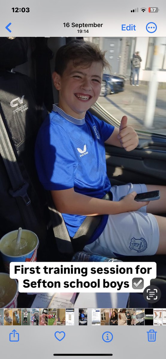 Our handsome grandson was 11on saturday🎉he tells us he loves us always but we all no Evertons his one true love🤣🤣🤣happy birthday Joseph💙 ⁦<a href="/Steph_Boggan/">Stephanie Boggan</a>⁩  ⁦<a href="/JoeBoggo/">Joe Boggan</a>⁩ love you joseph,nan and grandad