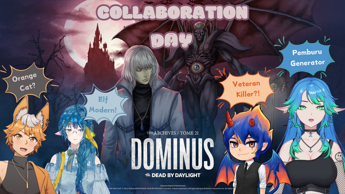 oceanereid's tweet photo. Evening, Wonderful Creatures! ♡
 
Reid siap dicolek killer malem ini bareng @Euforinaa, @JimSullivan_YT dan @Jingga_ch di:

🎮 : Dead by Daylight
📅 : Monday, 14 October 2024
🕗 : 20:00 (GMT +7)
🖥️ :  https://t.co/rjfJzmxxXn

temani kita, yuk! 

#reidirect #vtuber #vtuberid https://t.co/KGeJdMY3JZ