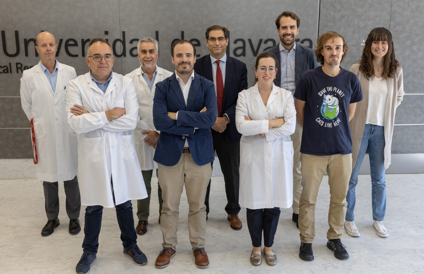 unav's tweet photo. Algoritmos matemáticos para frenar el crecimiento del cáncer.
'Nature Communications' publica un trabajo con un nuevo método computacional liderado por ingenieros de @tecnun. La herramienta ha sido validada por el @cima_unav. 
👉 https://t.co/inVWCHMDGc https://t.co/5J2sh88rlT