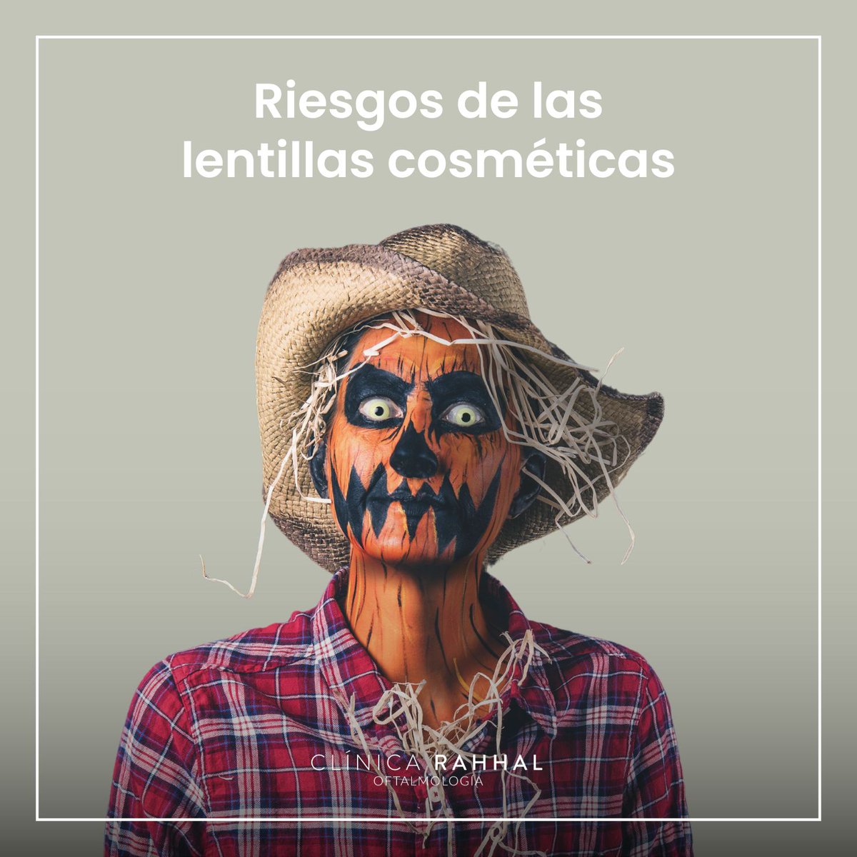 ClinicaRahhal's tweet photo. 👻 Este Halloween, si usas lentillas de fantasía, asegúrate de que cumplen con garantías sanitarias. 

❌ Evita comprarlas en bazares o tiendas no autorizadas. Un uso incorrecto puede causar infecciones, sequedad, irritación y hasta dolor al retirarlas. 

#ClínicaRahhal https://t.co/eyNHNyz3U5