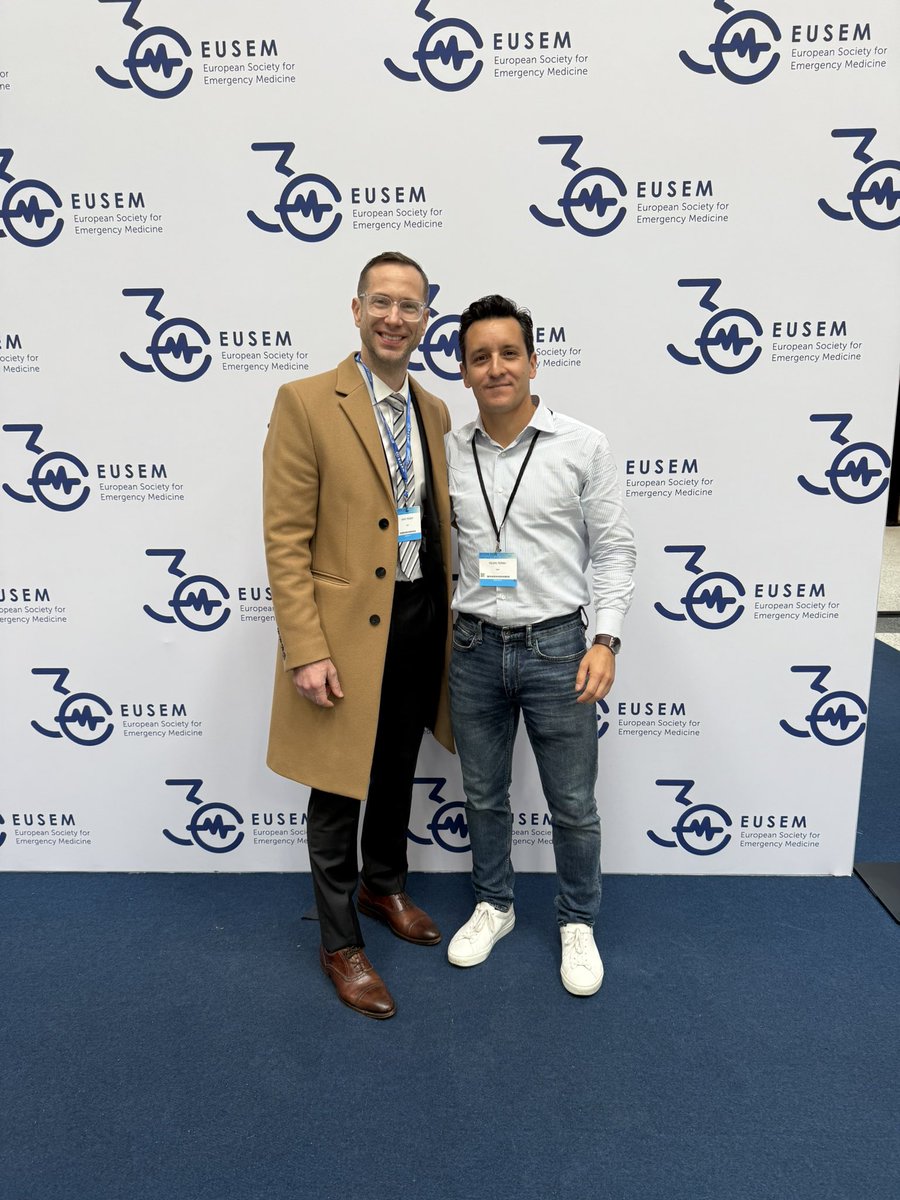 Marc Probst 🇺🇦 (@probstmd) on Twitter photo Such a delight to present at the @EuropSocEM conference in Copenhagen. Sharing our findings looking at sex differences in syncope management and connecting with old friends
<a href="/FTeranMD/">Felipe Teran, MD MSCE</a> Such a delight to present at the @EuropSocEM conference in Copenhagen. Sharing our findings looking at sex differences in syncope management and connecting with old friends
<a href="/FTeranMD/">Felipe Teran, MD MSCE</a>