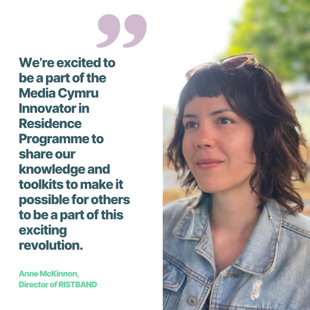 MediaCymru_'s tweet image. Today, we welcome Media Cymru’s Innovator in Residence @ristband_north to @TSSWales. Proudly part of @CdiffMusicCity, supported by @WelshGovernment and @cardiffcouncil.
Find out more and book onto tomorrow's 2-day workshop: eventbrite.co.uk/e/creating-imm…