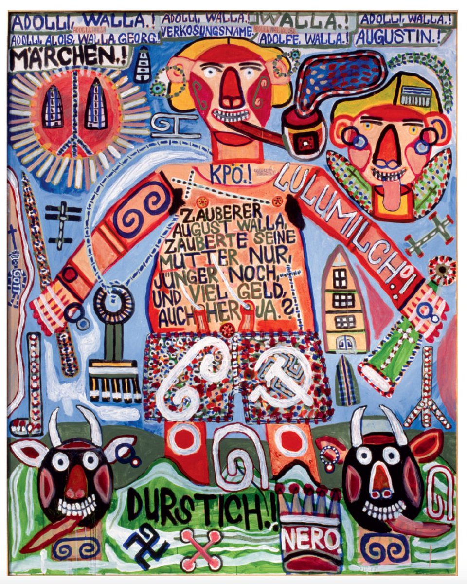 RawVisionMag's tweet photo. Explore Johann Feilacher’s 40-year legacy at Gugging, the Austrian art centre for artists with psychiatric conditions, in the latest issue of Raw Vision. Subscribe now to get your copy! https://t.co/RXbazOr6zV
Image: August Walla

#RawVision #Gugging #OutsiderArt #ArtBrut https://t.co/VEao3PtjAW