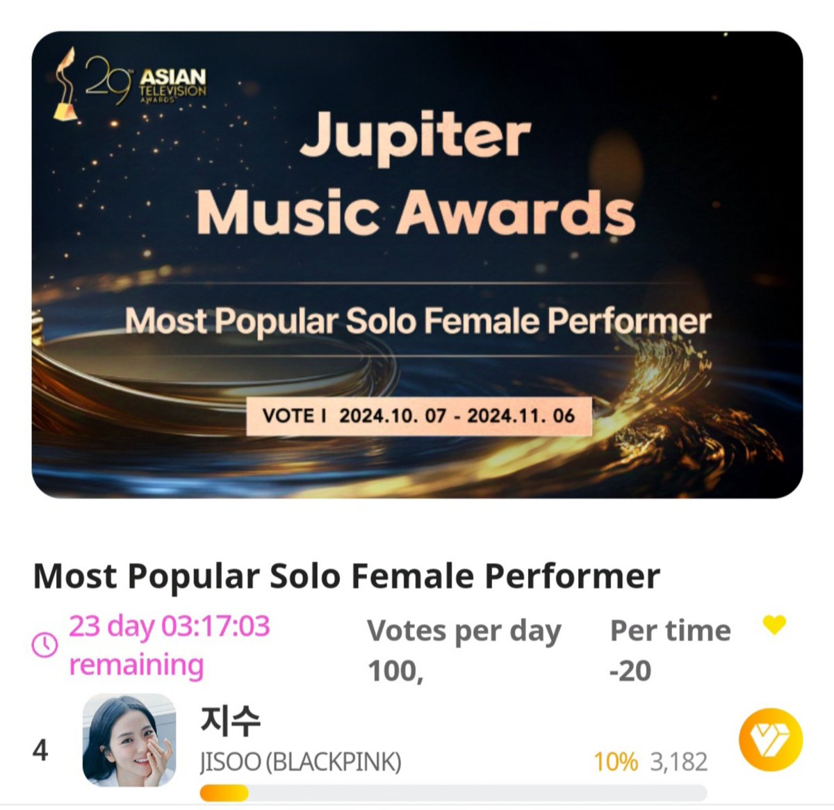 JISOO VOTING TEAM tweet media