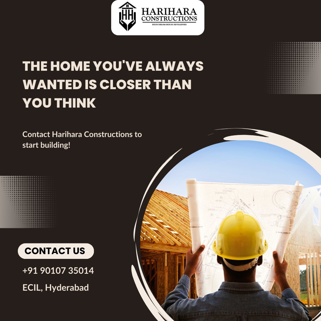 HariHaraCons's tweet photo. The Home You've Always Wanted is Closer Than You Think!

Call: +91 90107 35014
Email: harihararudraconstructions@gmail.com

#HariharaConstructions #DreamHome #HomeBuilders #ConstructionServices #QualityHomes #BuildingDreams #CustomHomes #LuxuryLiving #HomeDesign https://t.co/R5p4tddP2T