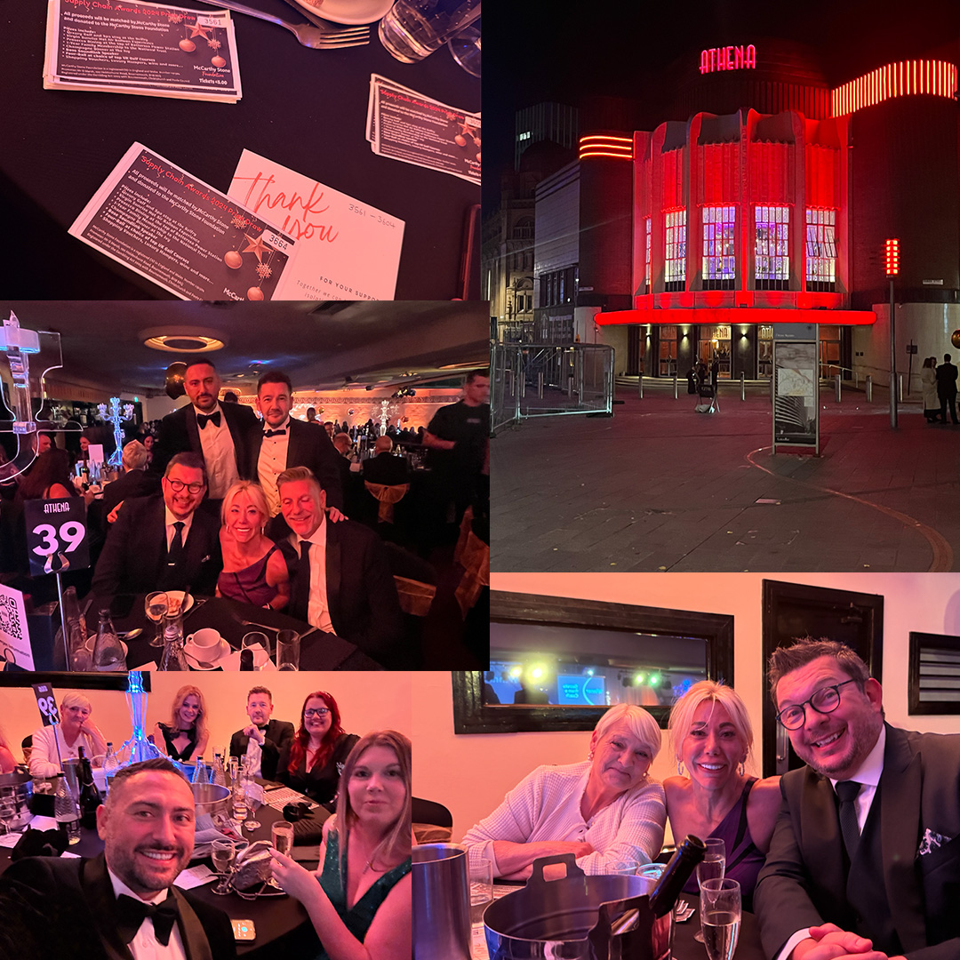 Ventrica's tweet image. An absolutely wonderful night on Thursday spend at the McCarthy Stone supply chain awards. It was a fabulous night that raised £145,623 for a truly worthy cause! 🙌💚#McCarthyStone #Ventrica #CommunityImpact #SupportingCommunities #CharityEvent #MakingADifference #welovewhatwedo