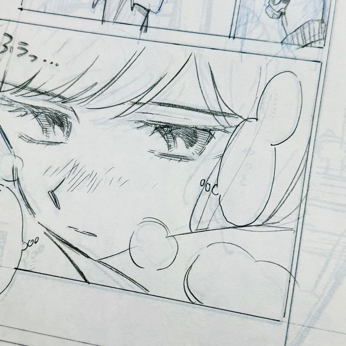 4話の配信今週だ よろしくお願いします 下書き&amp;ペン入れ 