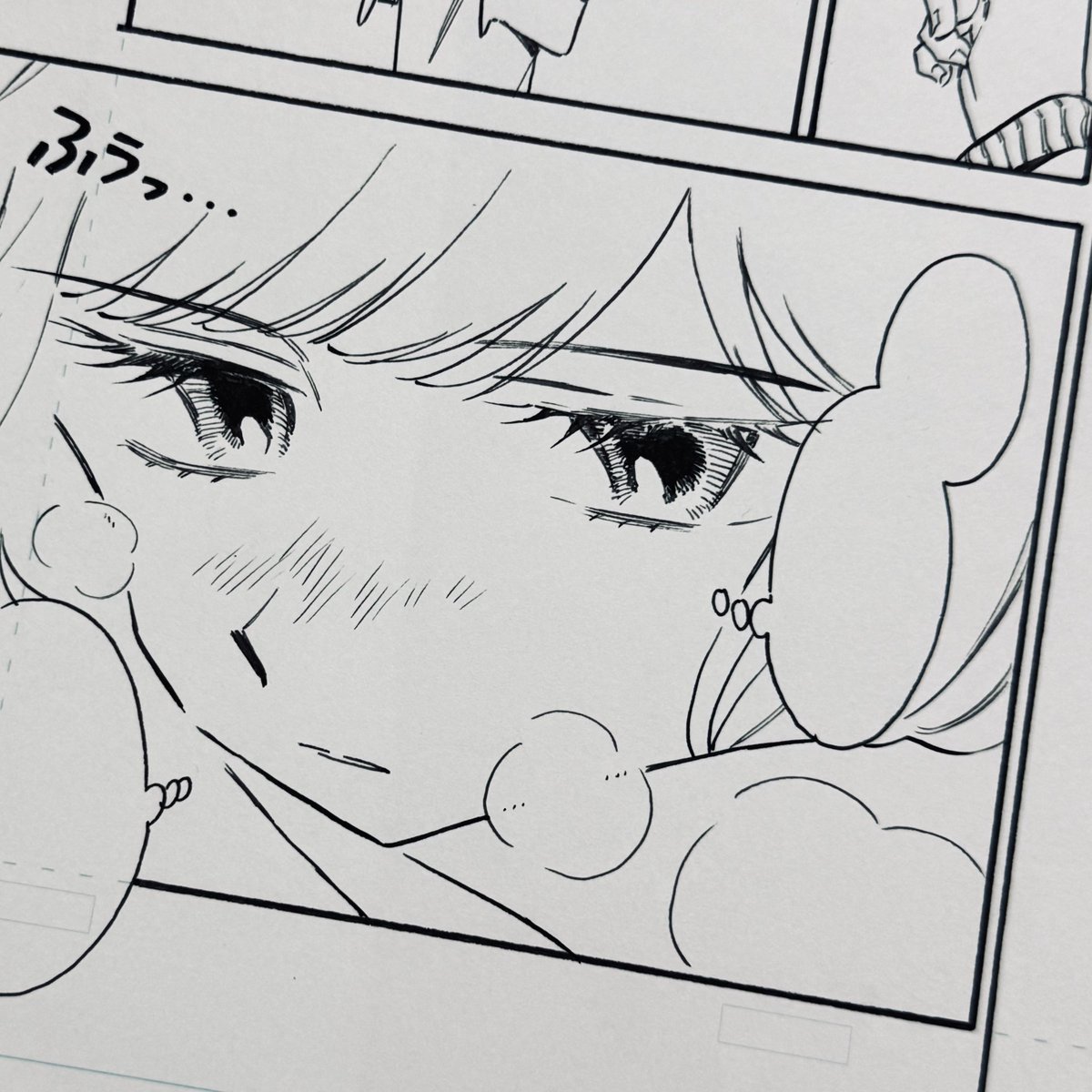 4話の配信今週だ よろしくお願いします 下書き&amp;ペン入れ 