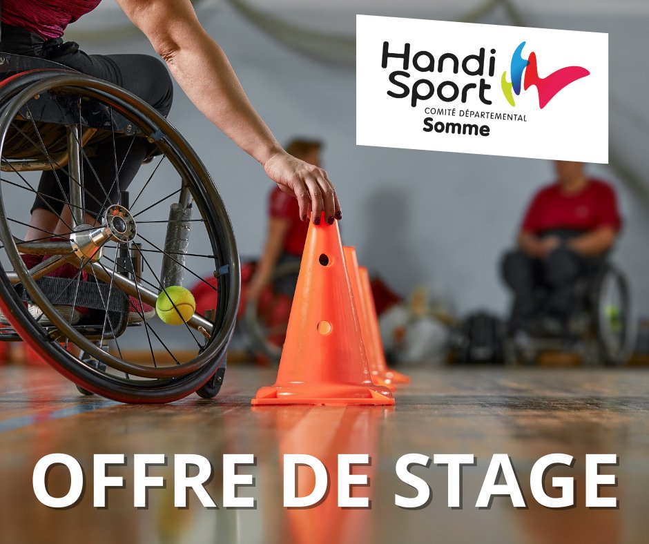 OFFRE DE STAGE / Le C.D. Handisport ouvre les candidatures aux Etudiants STAPS pour un stage chez Handisport !

👋 VOUS ETES INTERESSES ? Envoyez votre C.V. et une Lettre de Motivation au <a href="/CDHandisport80/">Comité Départemental Handisport de la Somme</a> > cd80@handisport.org.

<a href="/CDHandisport80/">Comité Départemental Handisport de la Somme</a> ❤️ handisport-somme.org