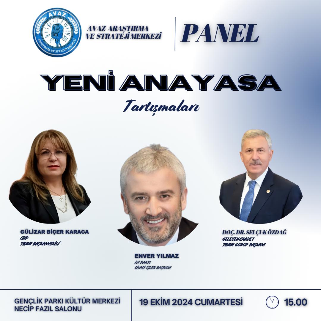 izzeterkan's tweet image. Yeni anayasa tartışmaları üzerine
#AVAZ
#Panel