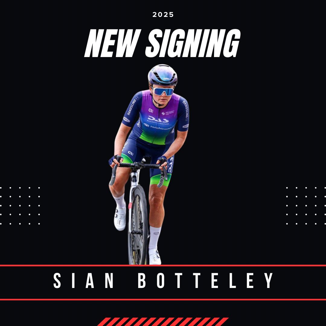 Lastly, we welcome Sian Botteley to the team! 

With her extensive racing experience, Sian brings depth and knowledge to our roster. 

We’re eager to see her bring her expertise to the squad in 2025.

Welcome Sian