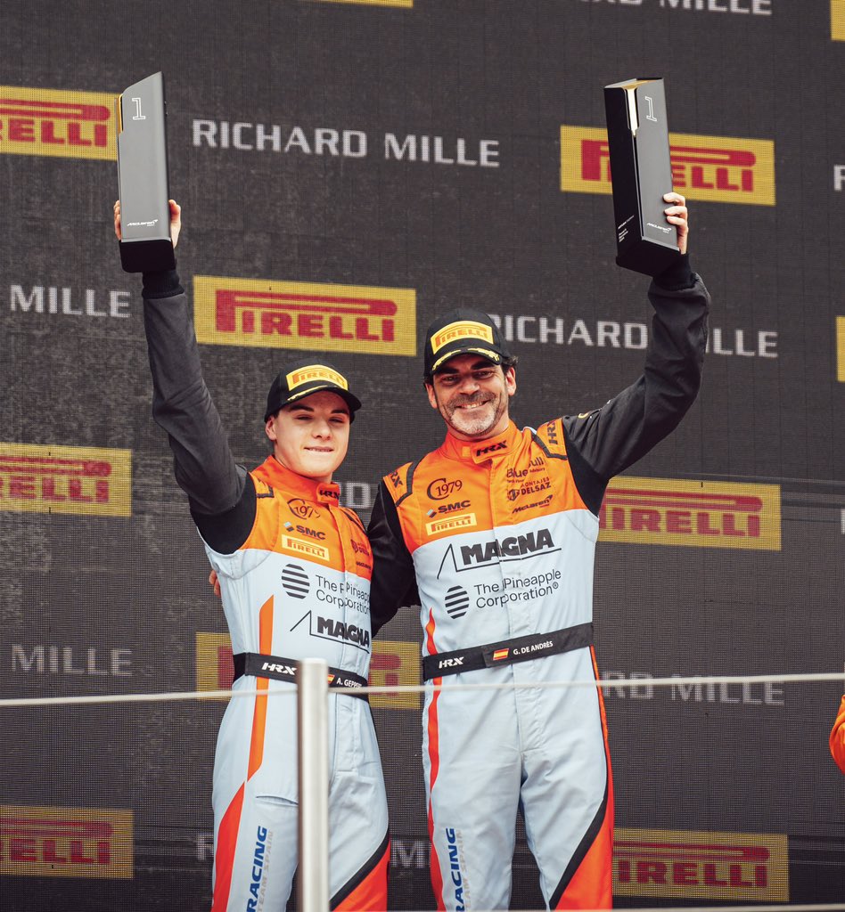 GonzalodeAndres's tweet photo. Y sii… lo hemos logrado!! Somos Campeones del McLaren Trophy Europe 2024!!! 🏆
Alejandro Geppert🤝 Gonzalo de Andres
.
.
.
@McLarenBCN @SmcMotorsport @McLarenAuto @RFEdeA @deportegob @ComunidadMadrid https://t.co/GQ2vLl2QpZ