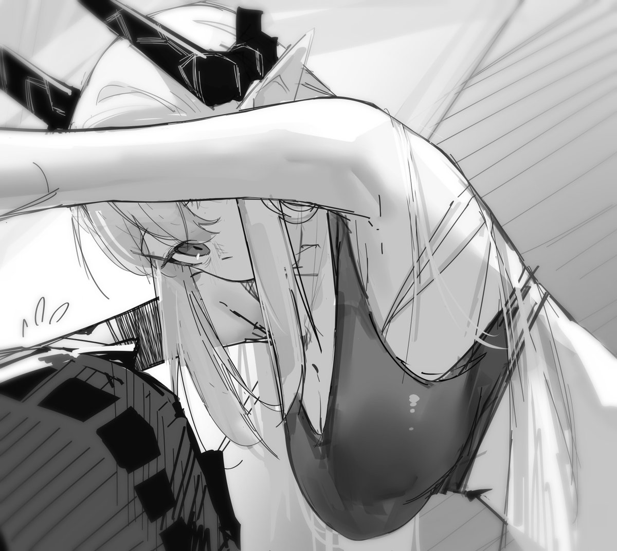 博士 ,ミュルジス(アークナイツ) 「#あなたの評判良かった4選がみたい 」|青おにのイラスト