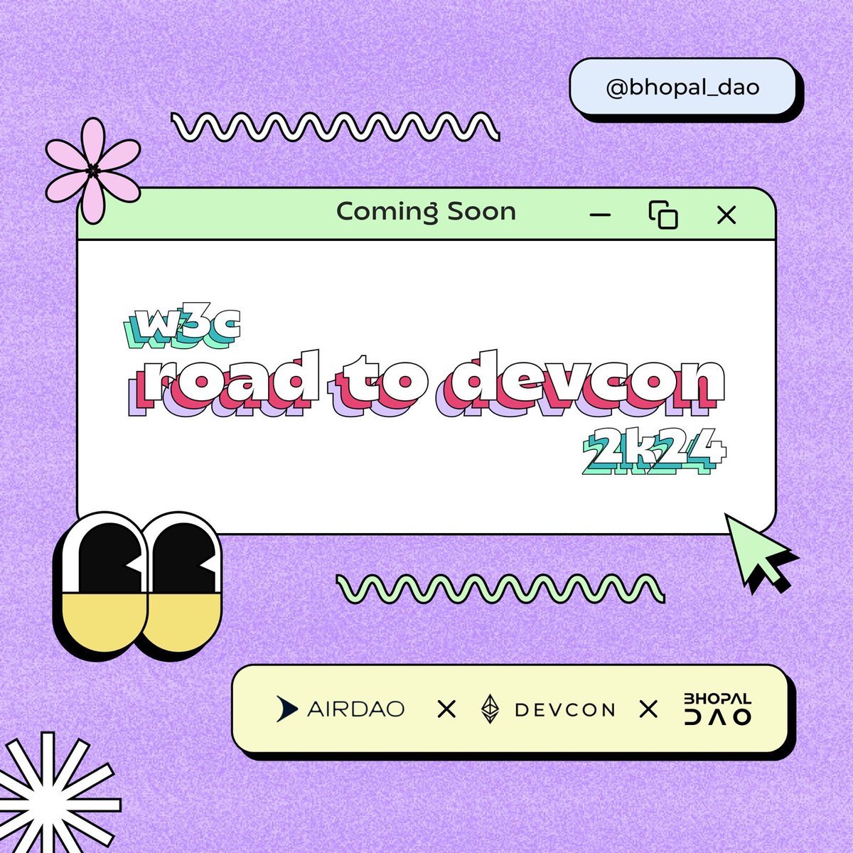 coin_gabbar_'s tweet photo. 📣 Finally ending the long wait  📣 

Registrations for Web3Connect - Road to Devcon 2K24 are now LIVE 

Lock in your SPOT 🔗🔐
https://t.co/mIjup5gxVG

Mega Conference, talks, swags, and more—don’t miss out 🔥

Dates: Tuesday & Wednesday, 15th & 16th October, 2024
Timings: 10:30 AM to 5 PM on both days
Venue: RGPV, Conference Hall, RGPV Admin Building, Bhopal

For More Info, Visit:
https://t.co/mrvD9nhrB2

@Bhopal_DAO #BhopalDAO #crypto #web3 #blockchain #Web3Connect #AirDAO #CryptoInvesting