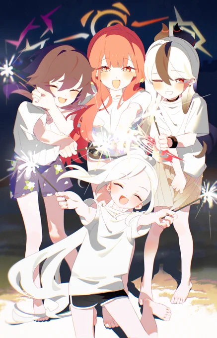 #ブルアカ #100日チャレンジ38日, アルの夏の夜 