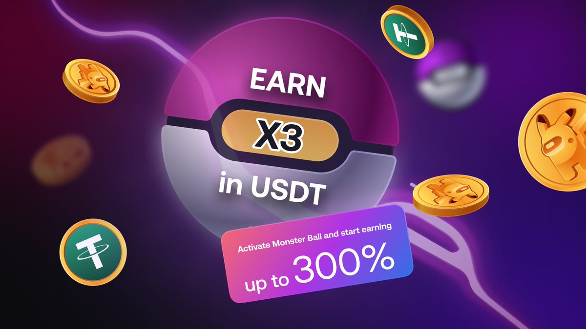 🚀 Earn in 3 simple steps!

1️⃣ Activate levels
2️⃣ Invite friends
3️⃣ Earn x3 rewards!
Join our unique DeFi program—a fully decentralized alternative to trading! 💰✨ #DeFi #Crypto #Rewards