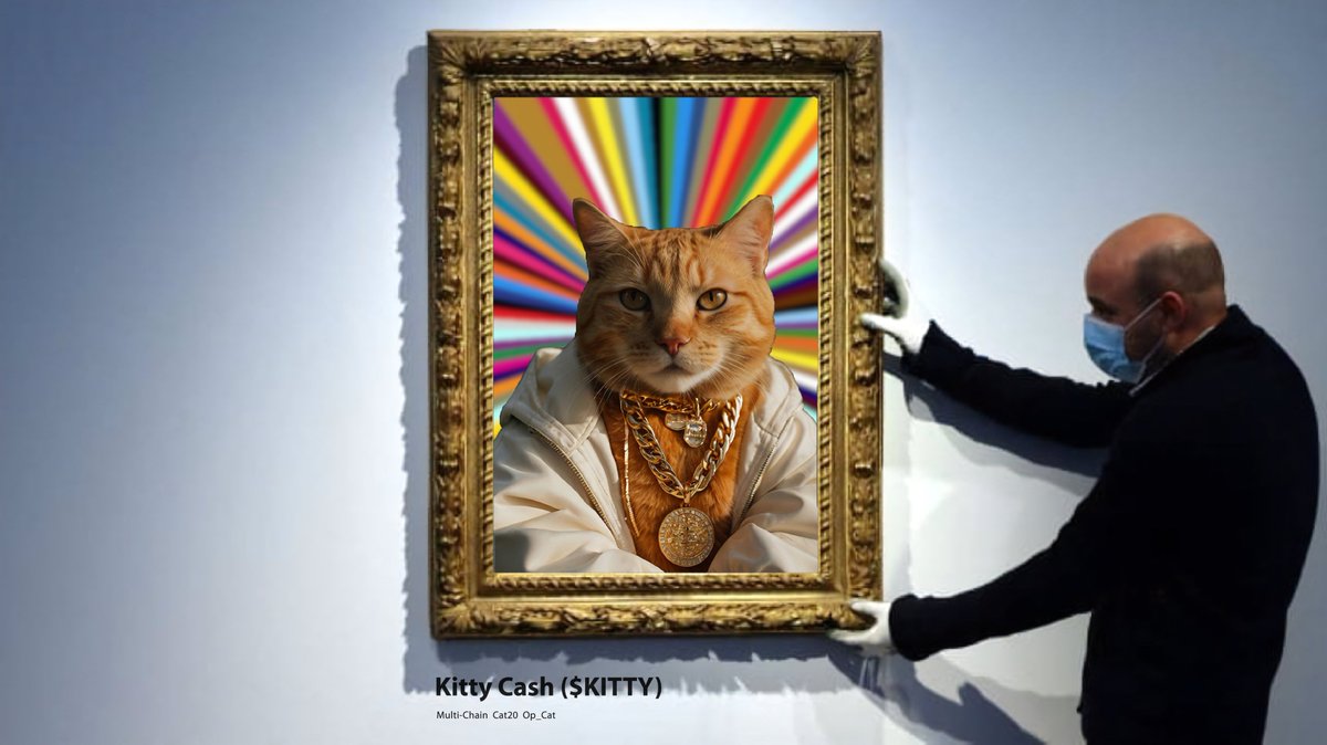 KittyCash_20's tweet image. You are not kittish enough!
#KittyCash #Cat20 $KITTY