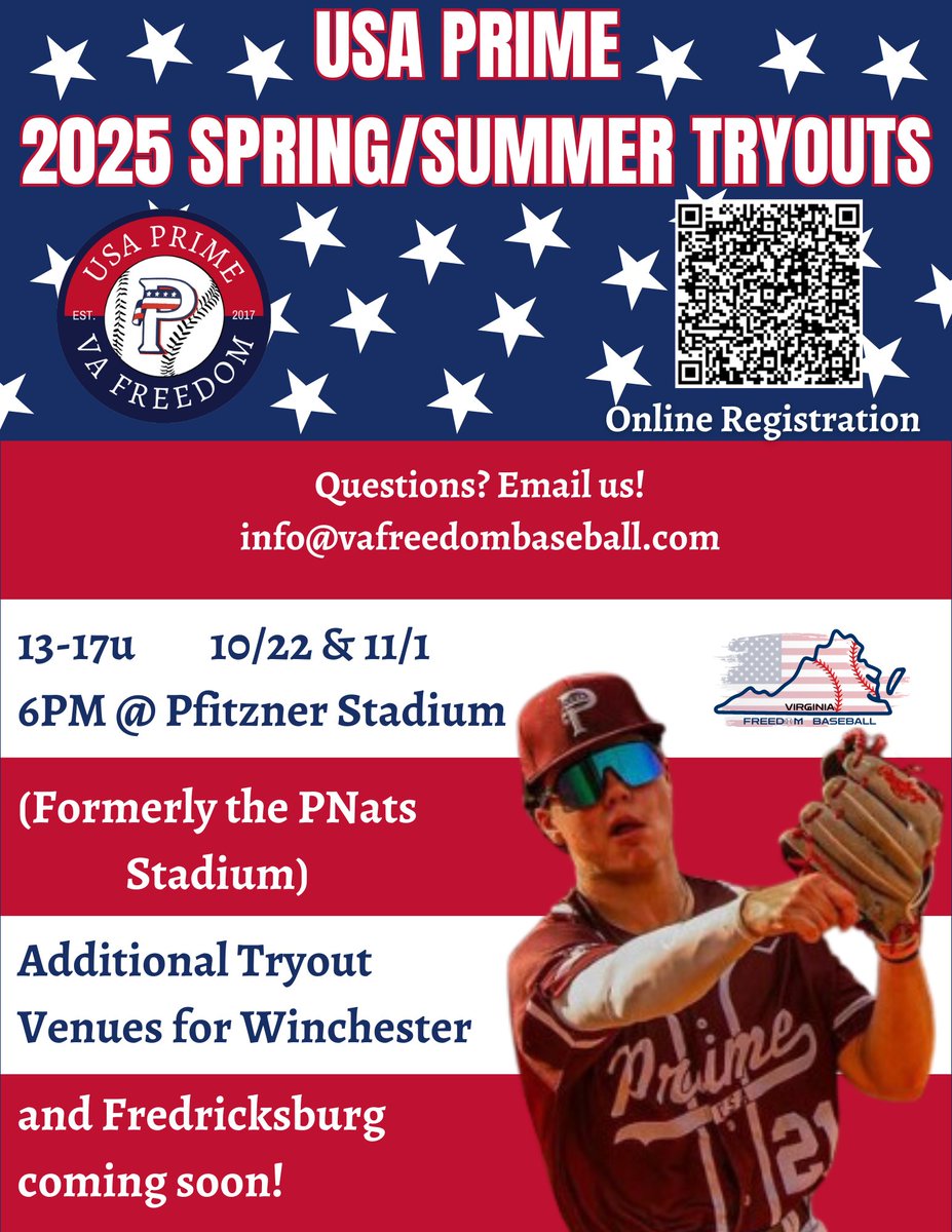 USA Prime VA Freedom Baseball tweet media