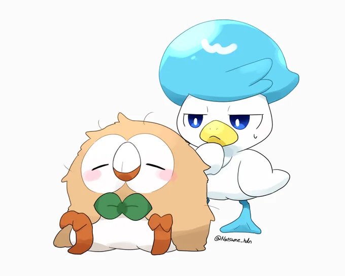 本日のらくがきモクローとクワッス 