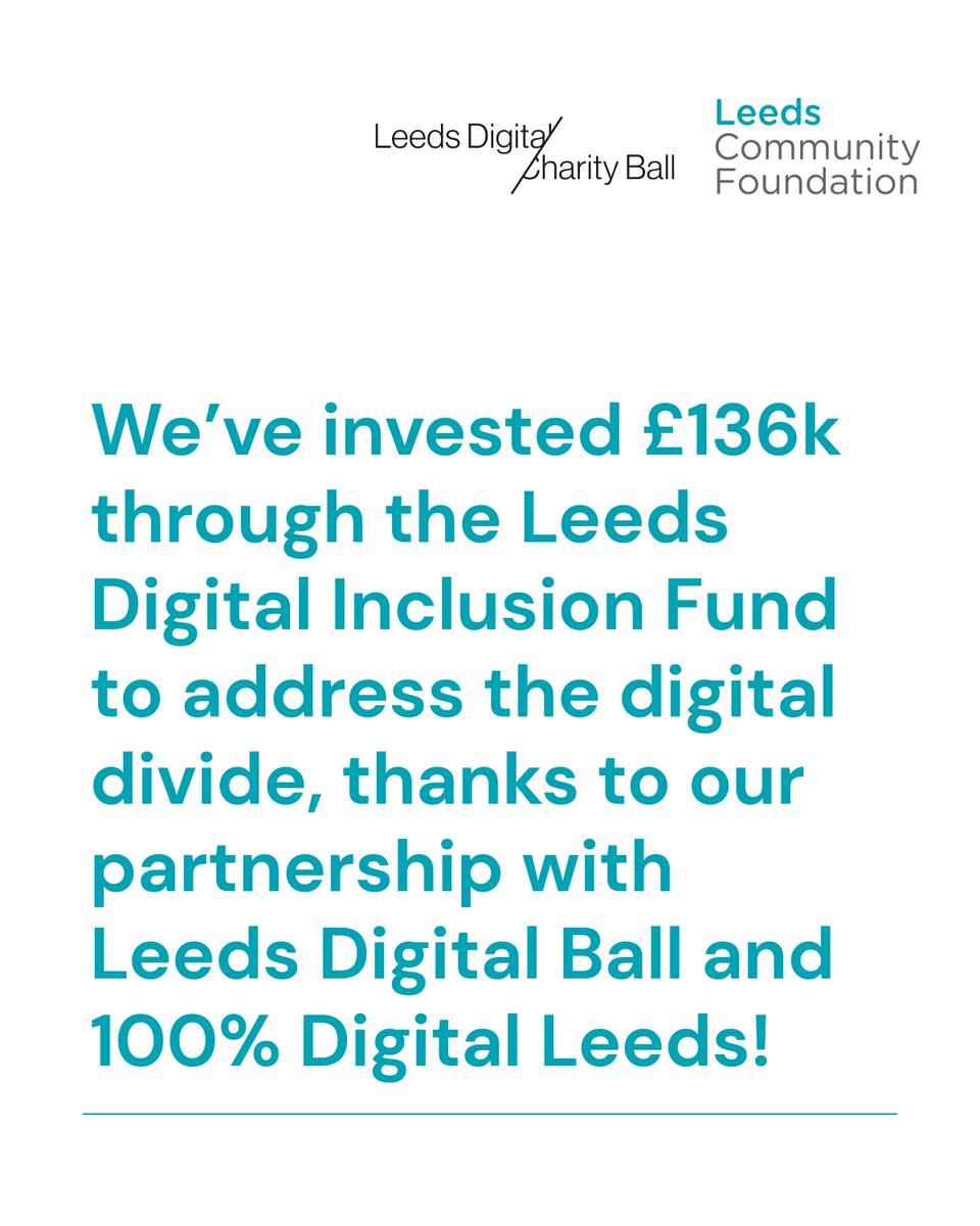 Leeds Community Foundation tweet media