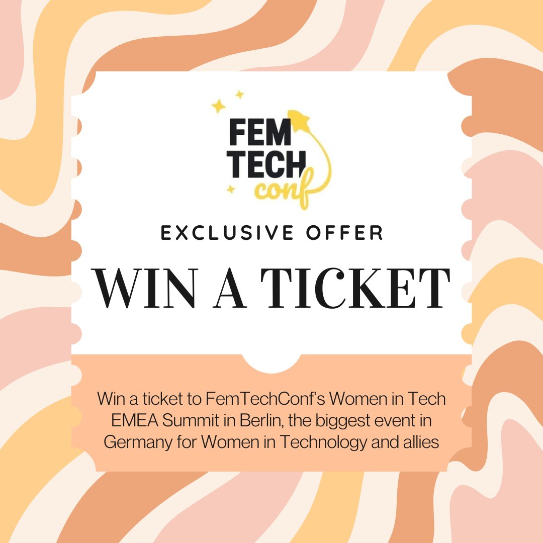 shecancodehq (@shecancodehq) on Twitter photo We’re partnering with <a href="/femtechconf/">FemTechConf 👩🏾💻👩💻👩🏽💻🌈</a> to give away tickets to the #WomenInTech EMEA Summit in Berlin! 🎟️
Join changemakers from companies like Apple, Babbel, Google & more for the biggest Women in Tech event in Germany! 🇩🇪
Join our community to enter 🔗bit.ly/3WMxAfp We’re partnering with <a href="/femtechconf/">FemTechConf 👩🏾💻👩💻👩🏽💻🌈</a> to give away tickets to the #WomenInTech EMEA Summit in Berlin! 🎟️
Join changemakers from companies like Apple, Babbel, Google & more for the biggest Women in Tech event in Germany! 🇩🇪
Join our community to enter 🔗bit.ly/3WMxAfp