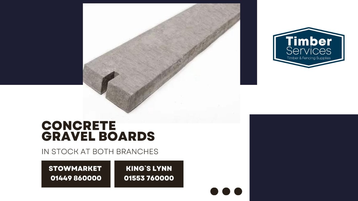 ServicesTimber's tweet photo. It`s not JUST timber!

This metric 3.0m long concrete gravel board has a flat face and is perfect for raising your closeboard fencing 6in off of the ground, helping to prevent rot caused by ground level moisture

▶️ https://t.co/jrIH5wWXdh

#ConcreteGravelBoards #GravelBoards https://t.co/eUsnL45NOr