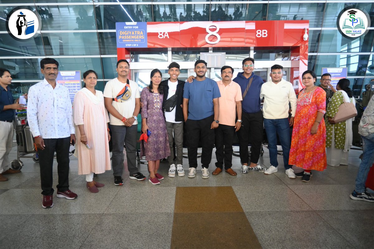 studypalacehub's tweet photo. "✈️The airport is buzzing with energy as our 4th batch of Samara State Medical University students prepare to take flight. 🛫With hearts filled with dreams and minds brimming with knowledge, they're ready to conquer the world. 🔥We're so proud of their dedication and hard work. " https://t.co/YqpYeCFyyd