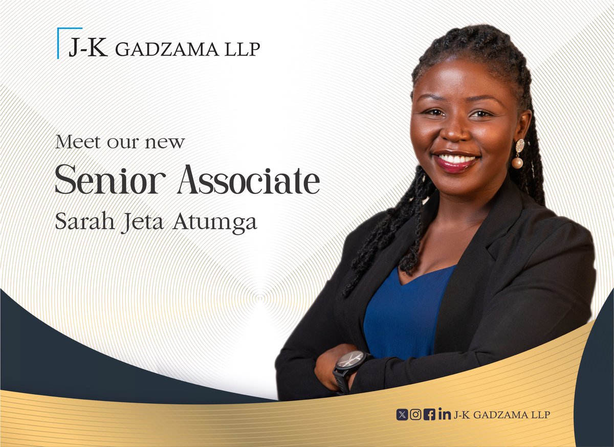 J-K Gadzama LLP is pleased to announce the promotion of Sarah Jeta Atumga to the position of Senior Associate.