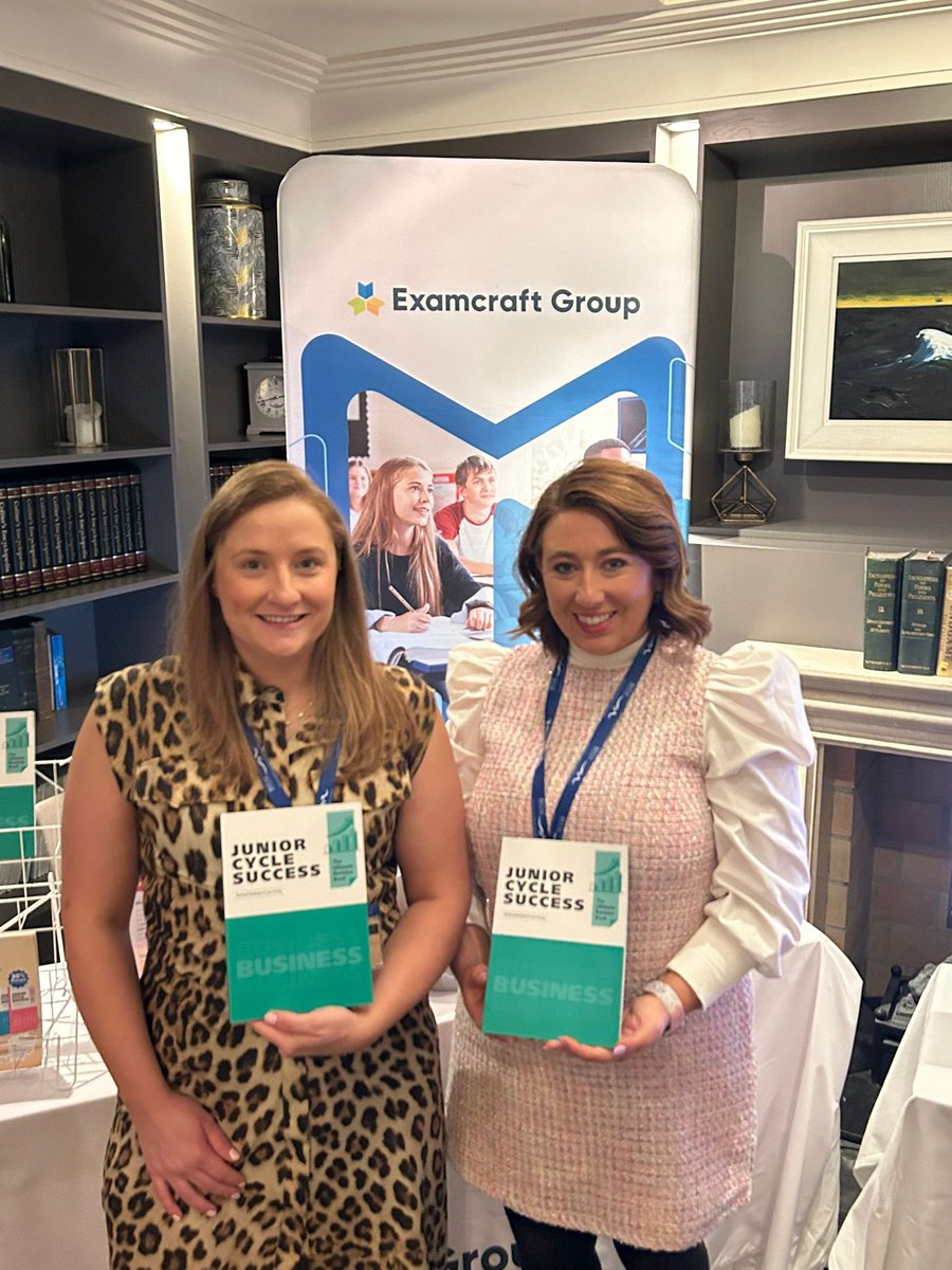 MsYoungGalway's tweet image. Delighted to see Chris and the @ExamcraftGroup at #BSTAICon. Wonderful to meet teachers who use our revision book! 📗 
@RachaelBiddulph