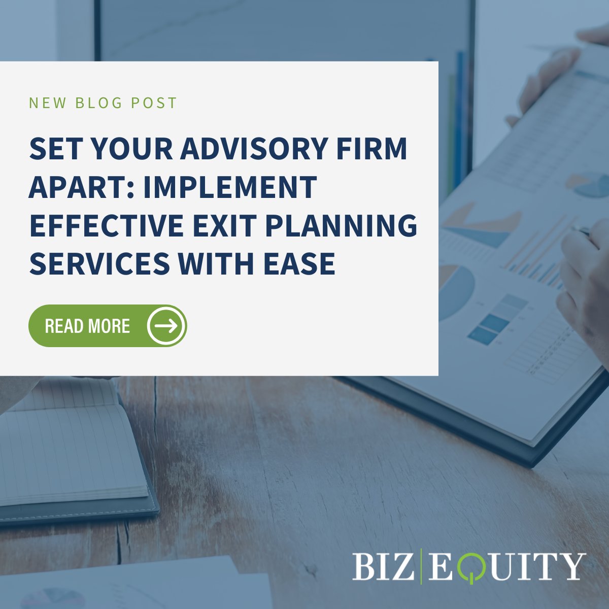 Stand out as an advisory firm by offering seamless exit planning with BizEquity's valuation tools. Help clients plan confidently and secure their futures! bzq.io/3zYo0ys
