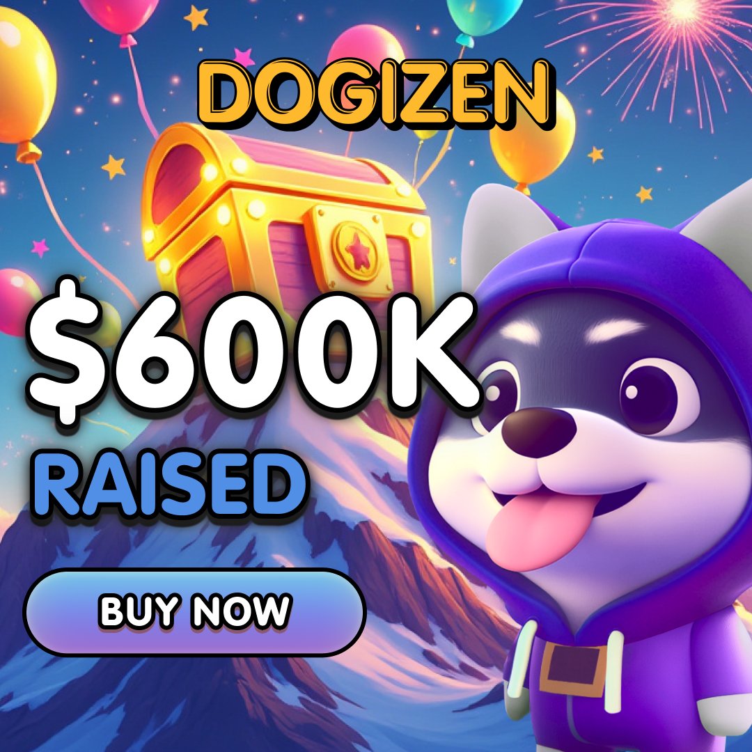 DogizenGame's tweet image. 🚨 Over $600K RAISED in the $DOGIZ presale! 🚀

We&apos;re just getting started and the momentum is insane!

With over 1.3 million players already tapping away, we&apos;re set to dominate! 🐾🔥

This is your chance to invest in the future of mobile gaming — secure your spot before it&apos;s too…