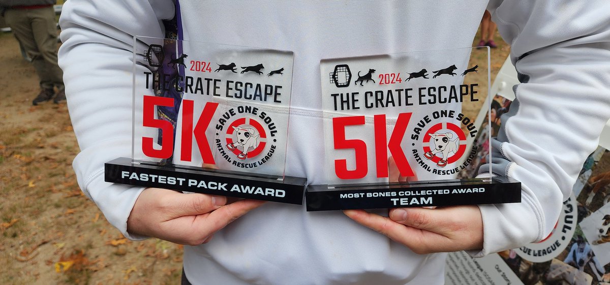 Thank you to the XC student-athletes &amp; their families who participated today in the charity 5k for Save One Soul Rescue at Slater Park! We won the Fastest Team Award and the Top Fundraiser Award! Between participation &amp; donations, we raised $1,725! Proud coach <a href="/HurleyMiddle/">Dr. Kevin Hurley MS</a>