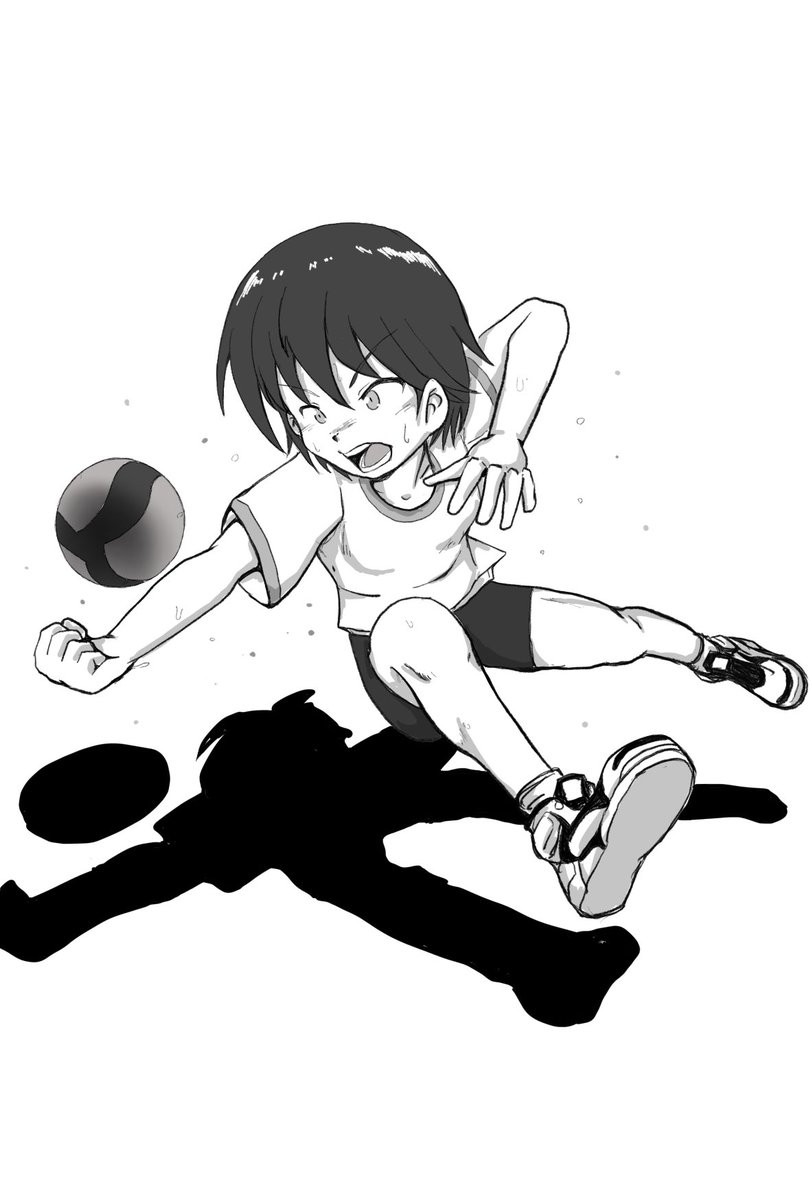 #スポーツの日
そう
今日はスポーツの日でしたねぇ
スポーツ少女はイイなぁ 