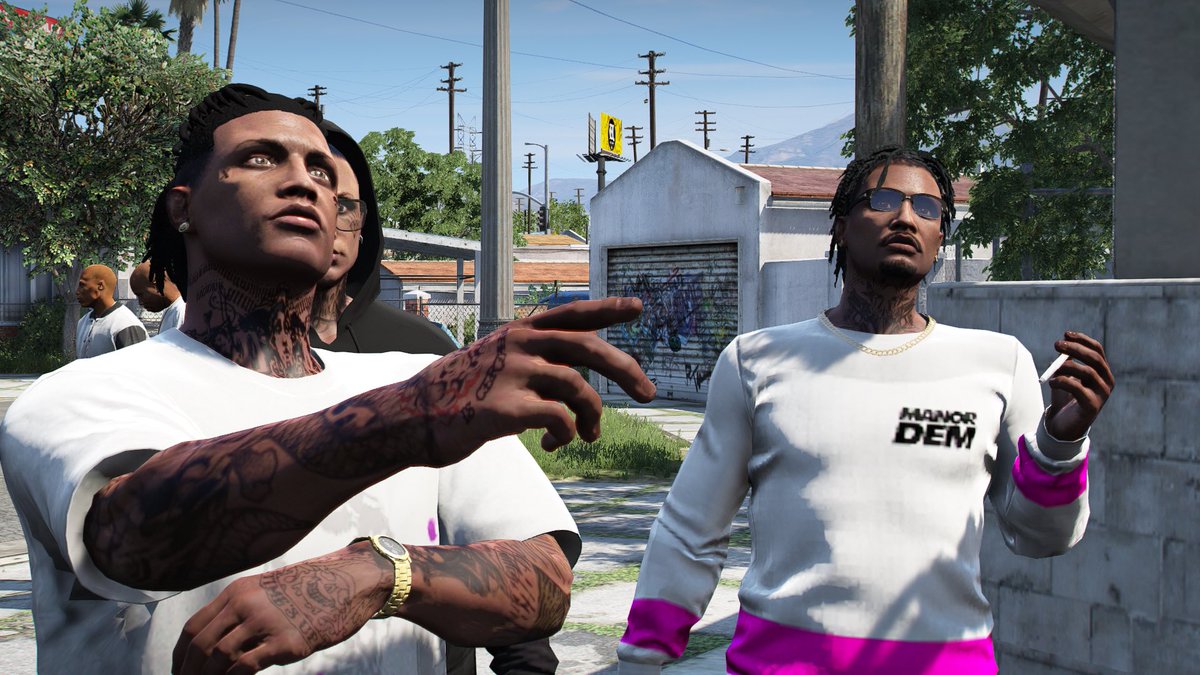 carson_gta's tweet photo. Glen「おいおい、ずいぶん愛嬌のねェー言い方だな。ムショからやっと出てきたンだ、顔馴染みの友人に挨拶したくなっただけさ」

Tecca「まァ、ムショに入ったコトないお前には分からねェーか？」

Glen「ん？おいおい…」 https://t.co/OggC4SuyZT