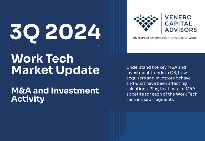 hrtechfeed's tweet image. #BloggersAnalysts #VeneroCapitalAdvisors $2.6bn invested in Work Tech during Q3 amidst slow revenue growth dlvr.it/TFKV0x