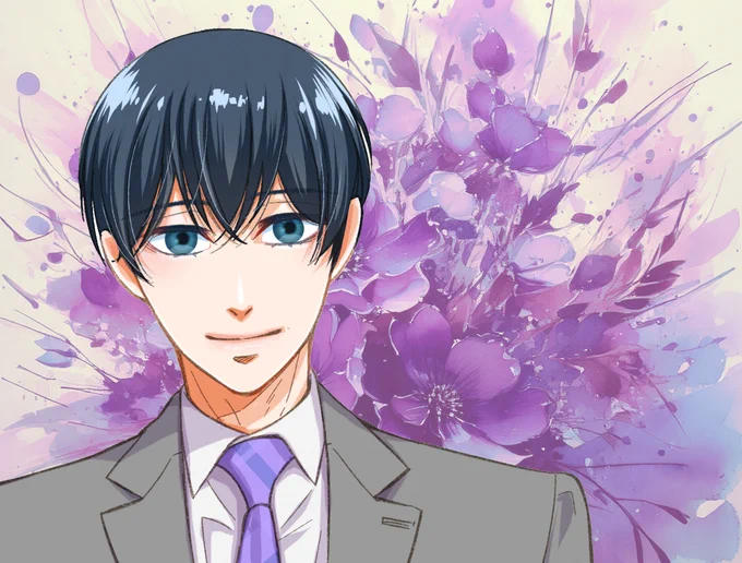 【二人展進捗】 ちょっといろいろ滞ってたけど再開! 時間の関係もありアニメ塗りしてるんだけど…… アニメっぽいかな(笑) カレンダーはこんな感じのイラストになりそうです